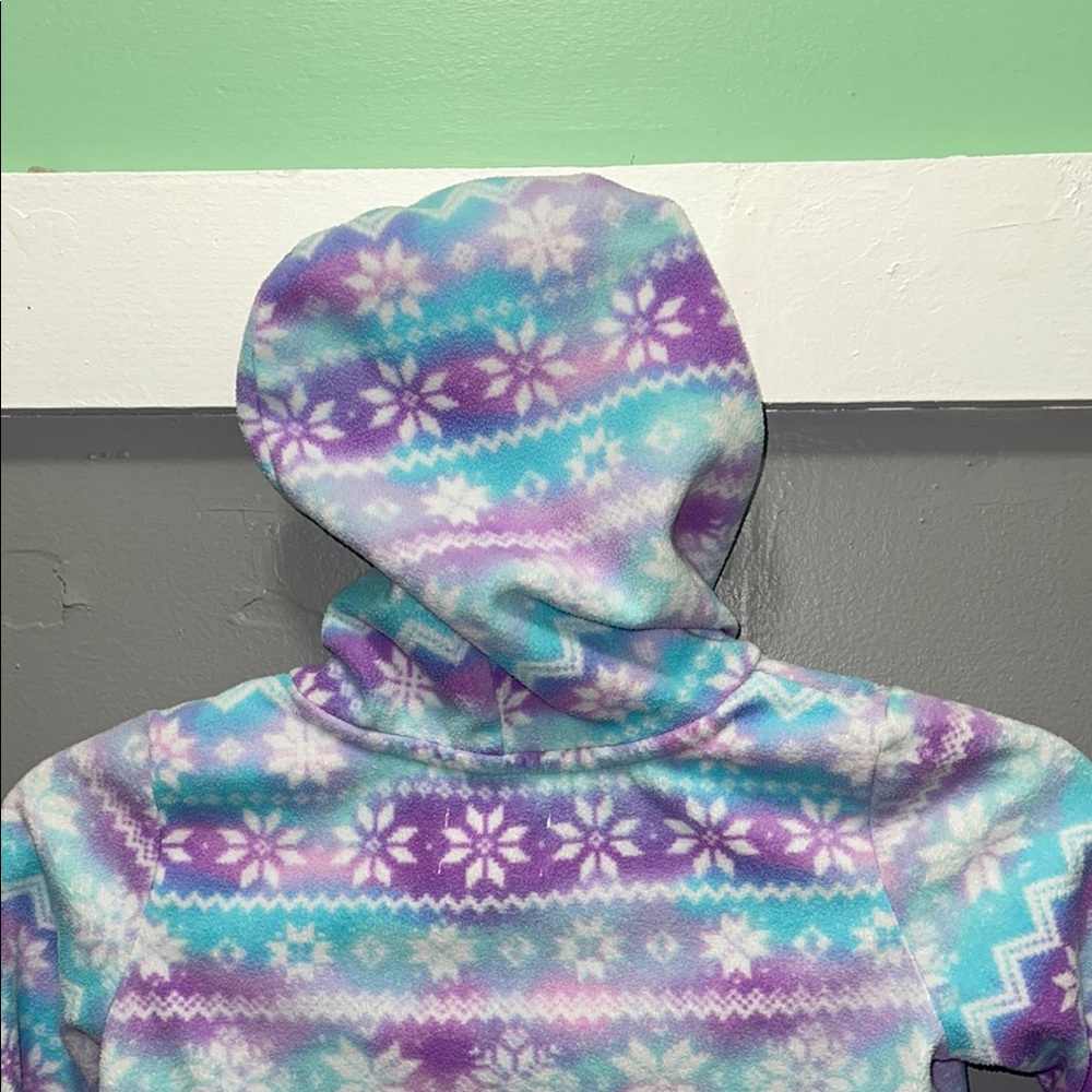 Colorful Snowflake Pattern Hoodie‎ - Picture 4 of 4